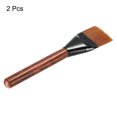 thumbnail image 3 of Uxcell Guitar Cleaner Brush Large Wood Flat Head Guitar String Cleaner Tool for Musical Instrument Light Brown 2 Pack, 3 of 6