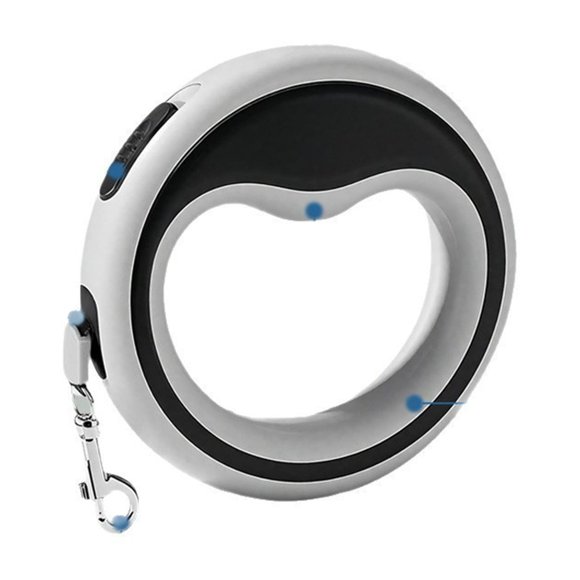 Automatic Retractable Dog Leash ABS Escape Lock Smooth Mechanism Ergonomic Handle for Small Medium Dogs Poodles Puppies Walking Training