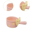 thumbnail image 6 of YWMJZEU 600ml Ceramic Soup Pot with Instant Handle Oven-Baked Rice Bowl for Cereal Chili Pink, 6 of 9