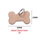 thumbnail image 1 of 50pcs Wooden ID Tags Blank Anti-lost Wood Customized Cat ID Collar Pet Name Dog Tag Puppy Nameplate Tag Pendant Supplies qym unisex, 1 of 2