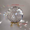 thumbnail image 4 of Bola de Cristal Tirifer de Vidrio Transparente 120 mm con Soporte para Decoración del Hogar, 4 of 7
