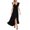 Black, variant on Sngxgn Women Long Tank Tops Ankle Length Maxi Dress Bodycon Sleeveless Racerback(Black,L)