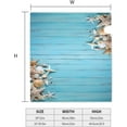 thumbnail image 3 of Seashell Summer Magnetic Mailbox Covers, Mail Wraps Garden Yard Home Decor for Outdoor Large Size 25" Lx 21" W, 3 of 5