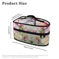 thumbnail image 6 of HELLHERO Bird and Floral Travel Iron Holder Bag Smooth Zipper Travel Steam Iron Case Handheld Travel Steamer Organizer, Bag Only, 6 of 6