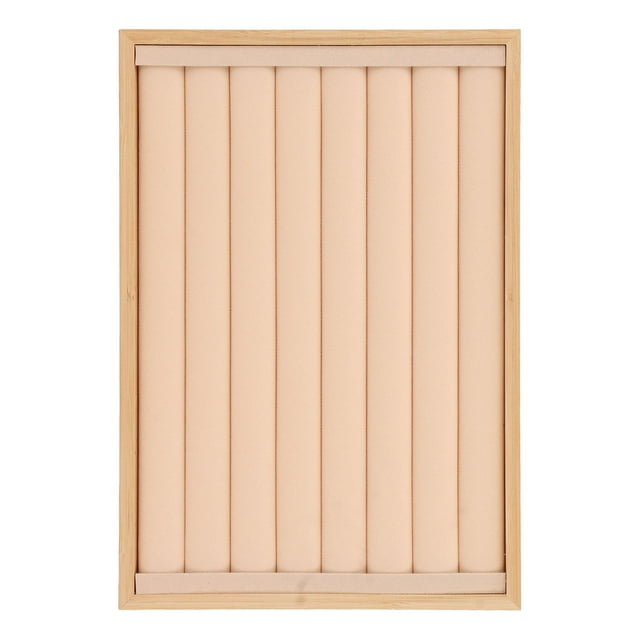 Plateau de Rangement des Anneaux, Plateau des Anneaux 7 Rangées Anneaux Organiser Plateau Anneaux Boucles d'Oreilles Tiroir Insert Construit pour Durer
