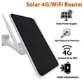 thumbnail image 3 of 6W 4G Solar Router,WiFi Repeater,4G Router Solar Powered ,50M WiFi Range,IP66 Waterproof US VERSION, 3 of 8