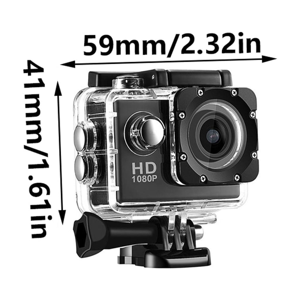 lanema Multifunctional Action Camera Video Camacorder 4K for Water Activity Easy Mount