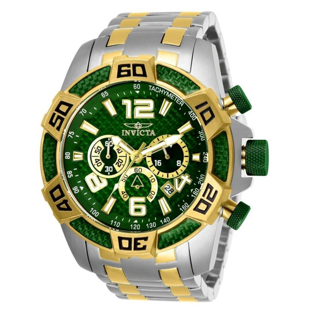 Invicta Invicta Men's 25857 Pro Diver Quartz Chronograph Green Dial