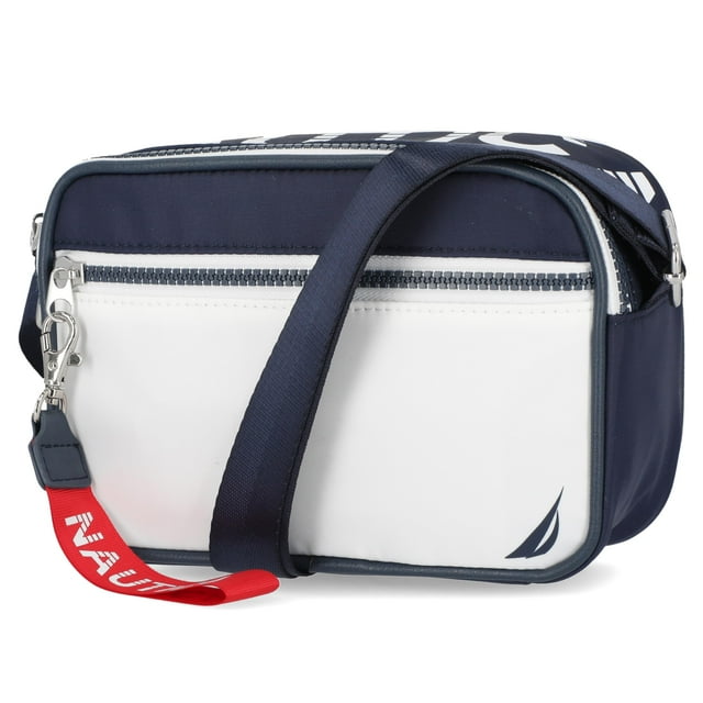 Bandolera Nautica High Seas Indigo/White para mujer