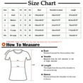 thumbnail image 3 of Women's T-Shirts Sevevn Women's Casual Crewneck Short-Sleeved Solid Color Loose Short Loose T-Shirt, 3 of 8