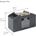 thumbnail image 2 of WYZworks – 4 Deck Casino Automatic Card Shuffler - Shuffler for Cards Shuffling (1-4 Deck) - Battery Operated – Electric Card Mixer for Family, Party Poker/Blackjack/Home Card Games – Black, 2 of 5