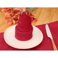 thumbnail image 5 of REGALWOVEN Cloth Napkins Set of 6 Polyester Cloth Dinner Table Napkins Red 19"x19", 5 of 6