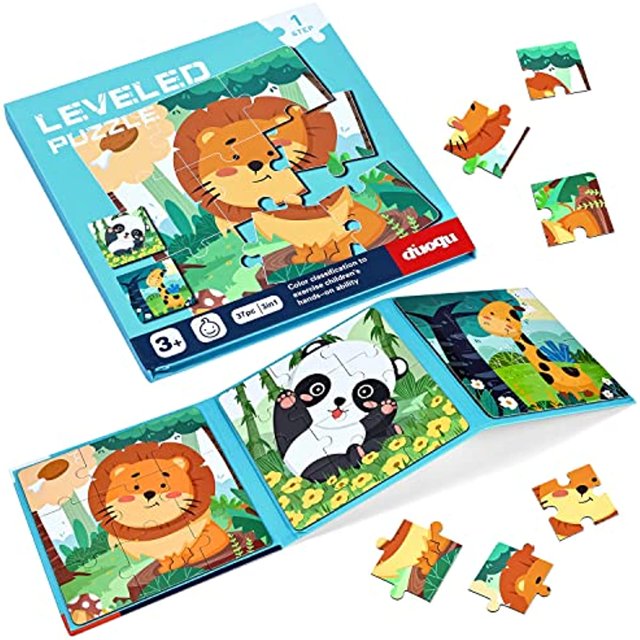 Children Puzzle Magnet Puzzle Lion Puzzle For Children Puzzle From 3 Travel Games Children From 3 Educational Toys For Children 3 4 5 Years Older 3 4 5