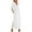 White, variant on Einccm Women's Sleeveless V Neck Maxi Dress with High Waist and Split Hem Flowy Design for Summer Casual Wear, Beach Vacation, Parties and Daily Outfits