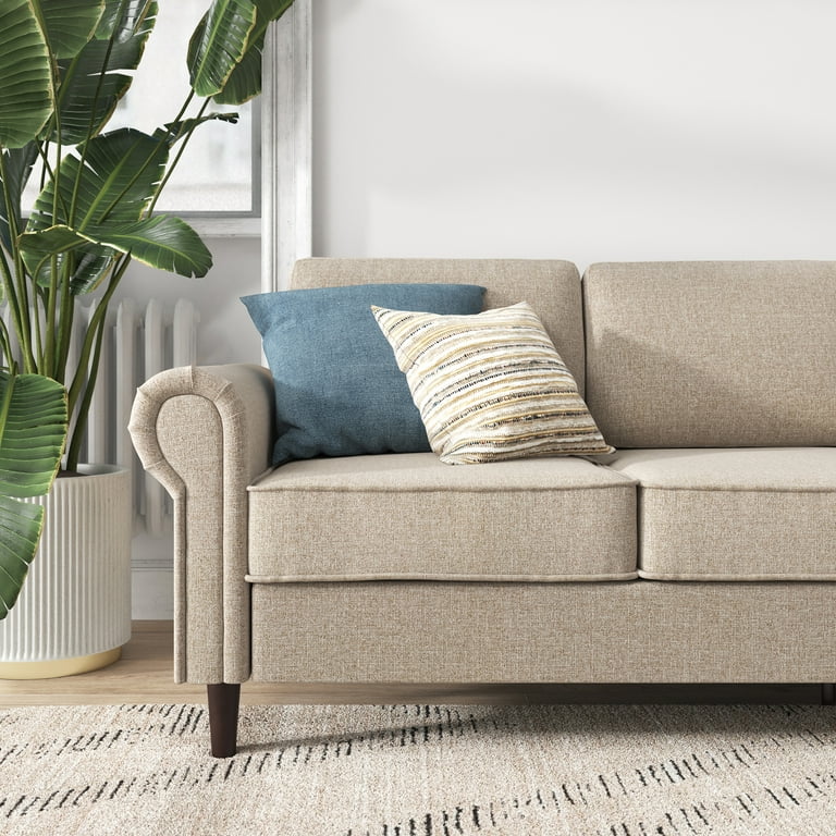 Zinus Madison Sofa Couch Oatmeal Beige