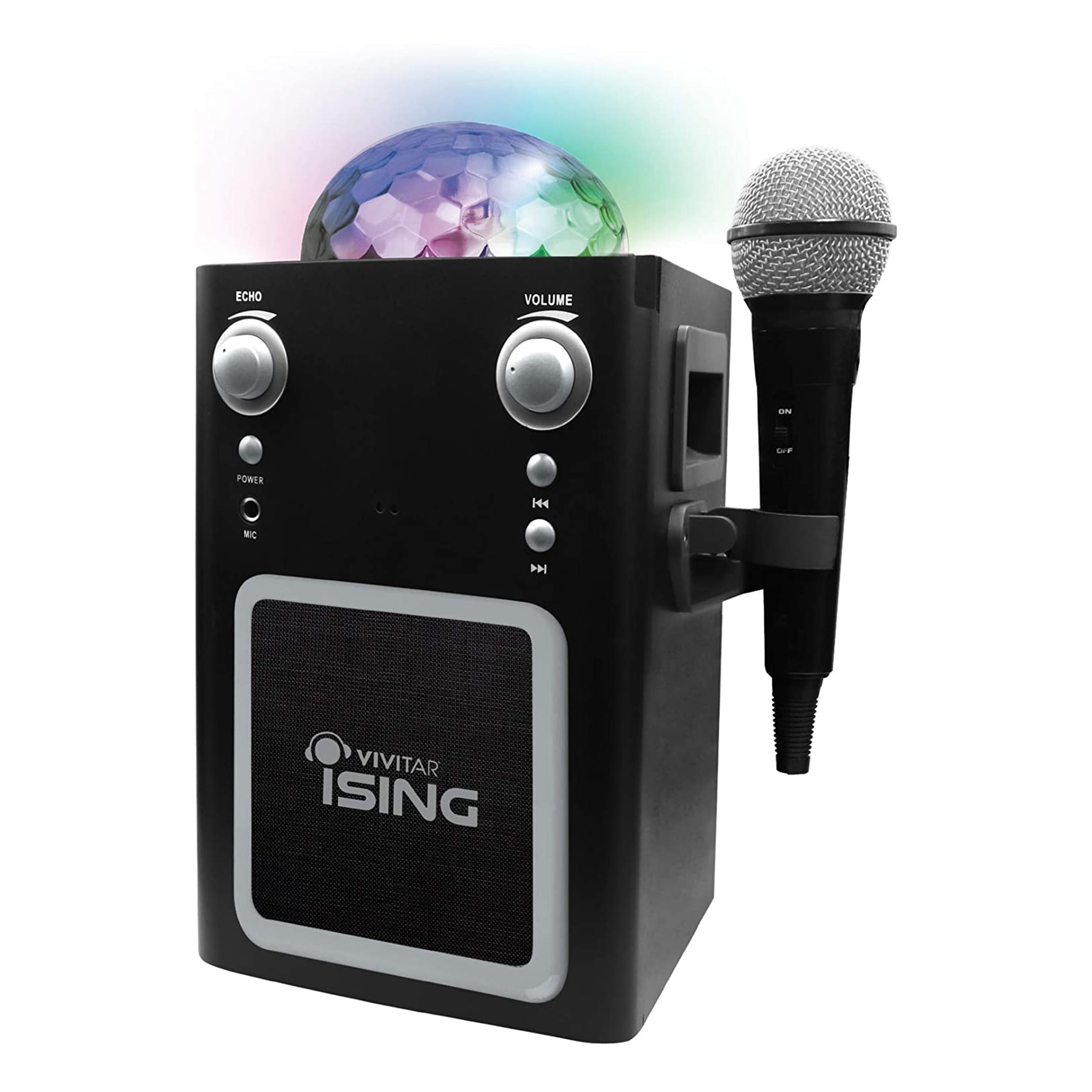 iSing Vivitar Bluetooth Disco Ball Karaoke with Mic
