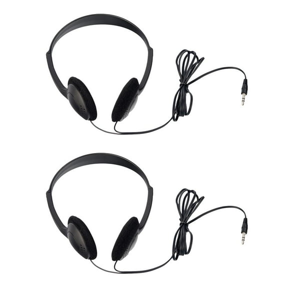 2pcs 3.5mm Stereo Headphone Earphone Phone MP3 Players
