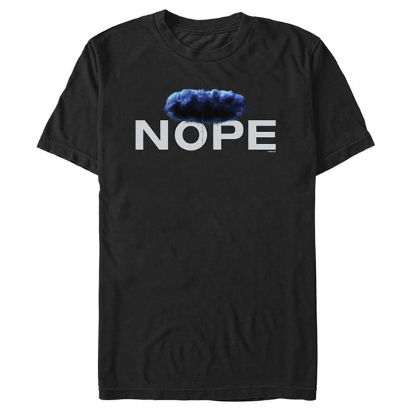 Men's NOPE Nope Cloud  Graphic Tee Black 3X Large