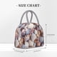 thumbnail image 2 of Fotbe Sea Shells Bolsa de Almuerzo con Estampado, Lonchera Aislada, Contenedor de Comida Reutilizable Tipo Cooler a Prueba de Fugas, 2 of 6