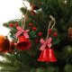 thumbnail image 2 of 4pacs Jingle Bells Árbol de Navidad Adornos colgantes Colgante Feliz Navidad Decoraciones para el hogar JAMW Sencillez, 2 of 5
