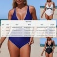 thumbnail image 3 of Antinious Women Solid Sling Comfortable Bikini Swimsuit, 3 of 5