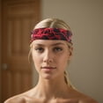 thumbnail image 6 of Unique Bargains 1 Pc Sports Headband for Sport Red, 6 of 6