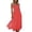 06-Red1217, variant on XIAONU Cutout Tiered Dress For Women Spaghetti Strap Midi Dress Boho Beach Garment