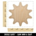 thumbnail image 2 of Sun Outline Wood Shape Unfinished Piece Cutout Craft DIY Projects - 4.70 Inch Size - 1/4 Inch Thick, 2 of 7