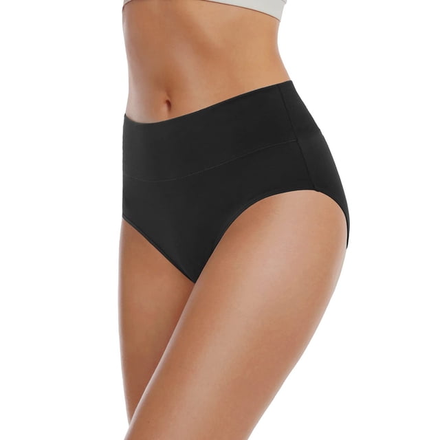 Culottes pour Femmes en Pur Coton Culottes pour Femmes en Pur Coton Culottes Grande Taille pour Femmes Culottes Taille Haute pour Femmes Culottes 5 Pcs