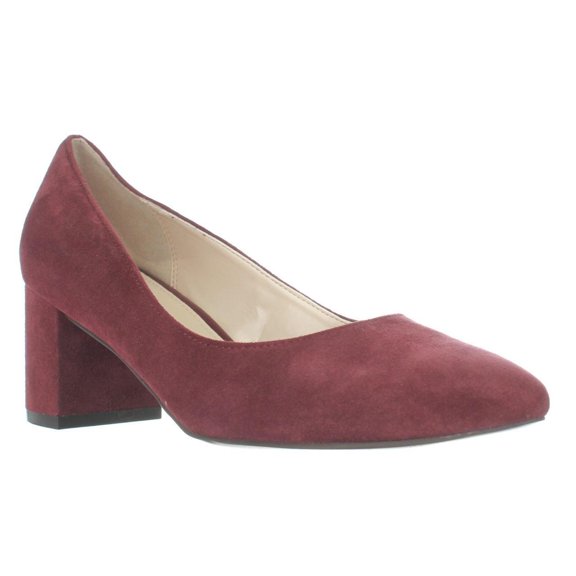 Womens Cole Haan Justine Block Heel Pumps - Tawny Port