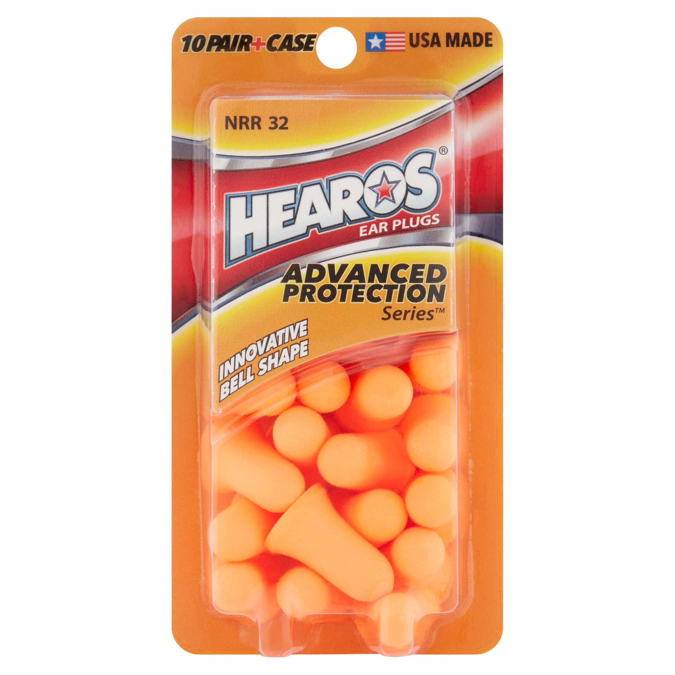 Dap World Hearos Advanced Protection Series Earplugs, 10 Pair