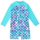 thumbnail image 1 of Traje de baño para niños Traje de baño de una pieza de manga larga para niñas Traje de surf con protección solar para niños grandes Traje de baño para niñas, 1 of 5