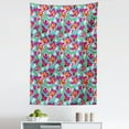 thumbnail image 1 of Colorful Tapestry, Hand Drawn Floral Composition with Coming of the Spring Theme Botanical Pattern, Fabric Wall Hanging Decor for Bedroom Living Room Dorm, 5 Sizes, Multicolor, by Ambesonne, 1 of 1