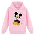 thumbnail image 5 of Nueva sudadera con capucha de Disney Mickey Mouse para niños y niñas, sudaderas para niños, ropa promocional informal de dibujos animados 100-160, 5 of 5