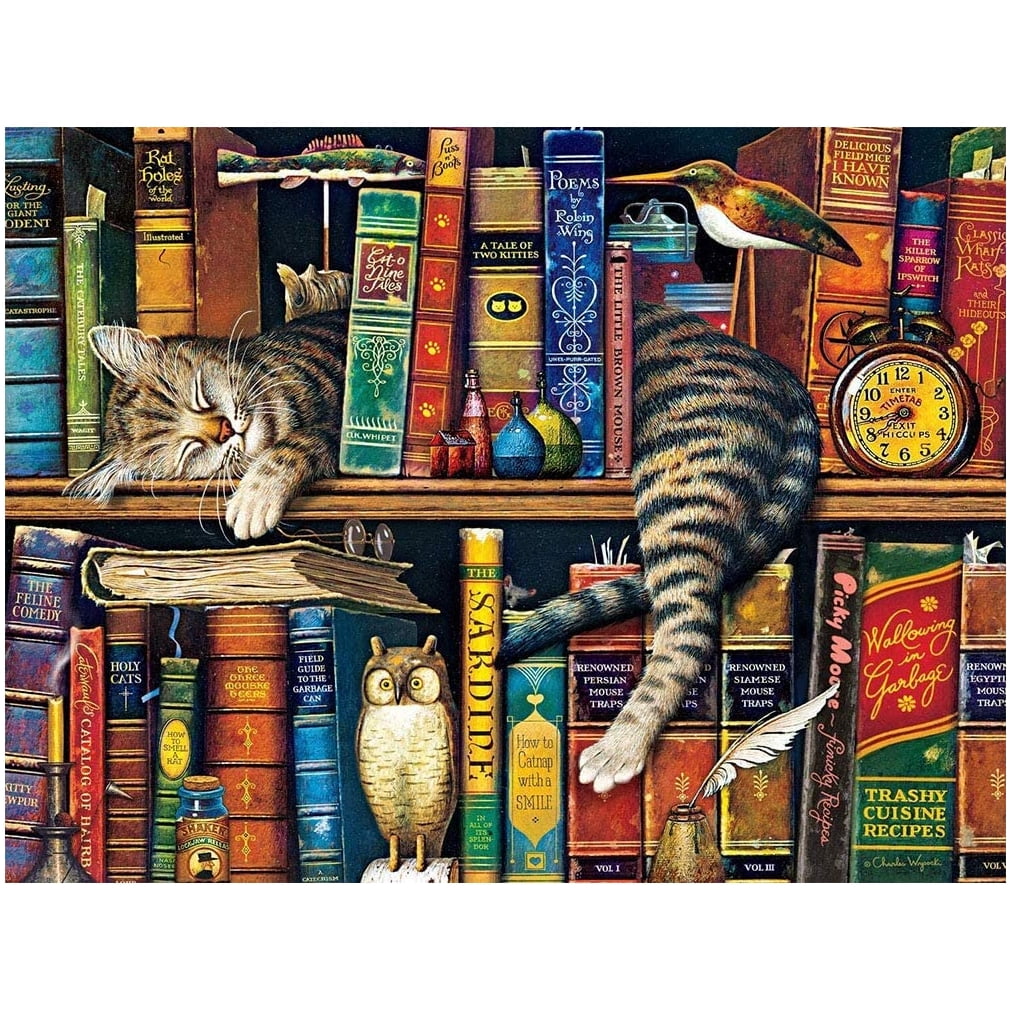 Cats Jigsaw Puzzle for Adults 1000 Piece, Intellective Learning