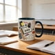thumbnail image 4 of Taza de café de cerámica Chopper equipada con diseños de útiles escolares Taza de agradecimiento para maestros Tazas Tazas de café Taza de café, 4 of 9