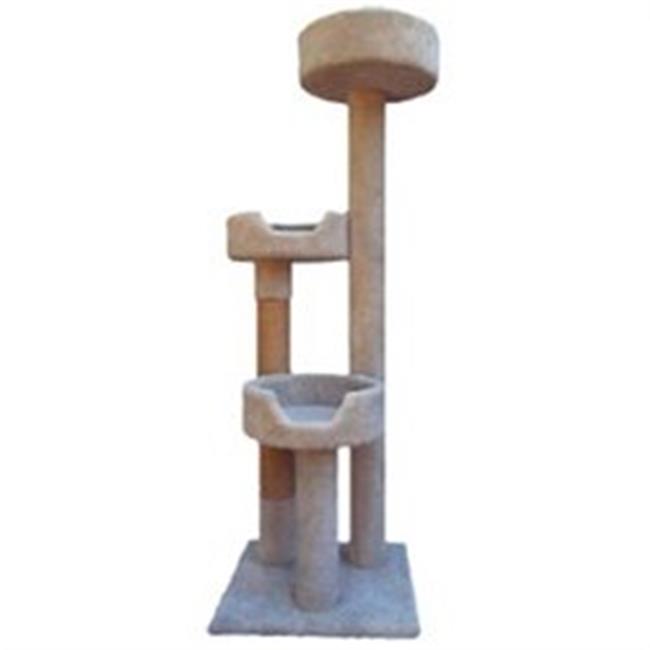 Wades Cat Trees WC00107 Model B3 72 in. Cat Trees