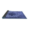 thumbnail image 2 of Ahgly Company Indoor Round Oriental Blue Industrial Area Rugs, 7' Round, 2 of 4