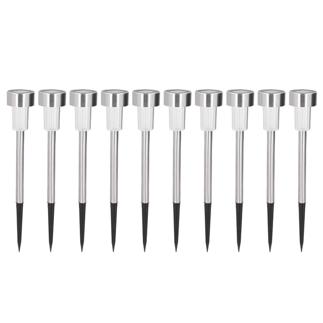 LED Landscape Light, Stainless Steel Stable Intelligent Universal Solar Yard Lights Light Control For Yard ANGGREK Otros