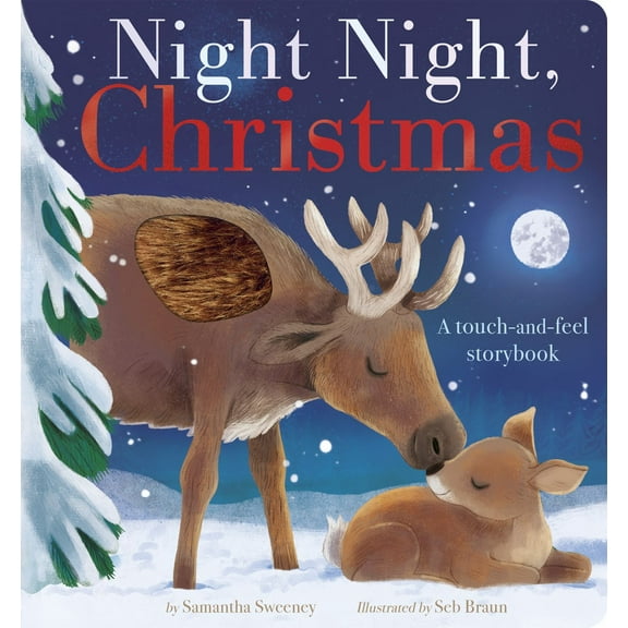 Night Night, Christmas: A Touch-And-feel Storybook (Board Book)