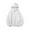 White, variant on Enjoytime Mens Hoodies Casual Solid Color Drawstring Sweatshirts Fashion Hooded Collar Long Sleeve Athletic Pullover Tops Fall Winter Plus Size Clothing Black XXXXXL
