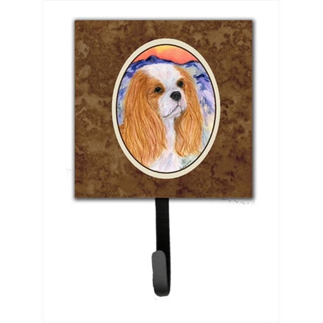 Cavalier Spaniel Leash Holder Or Key Hook