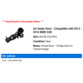 thumbnail image 2 of Air Intake Hose - Compatible with 2012 - 2016 BMW 528i 2013 2014 2015, 2 of 2