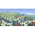 thumbnail image 2 of Wang, John Z. 32x18 White Modern Wood Framed Museum Art Print Titled - Fairland Trio VI, 2 of 4