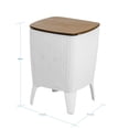 thumbnail image 4 of Mesa Hielera MQ Cooler Table Tipo Rattan Jardin y Exteriores Caramelo, 4 of 9