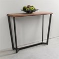 thumbnail image 2 of International Caravan Hamburg Wood Console Table in Canyon Oak, 2 of 3