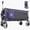 Blue Gray 646, variant on 480Lbs Collapsible Wagon with Canopy,Wagon Stroller with 7" All-Terrain Wheels, Lightweight Foldable Wagon, Large Capacity for Camping, Shopping, Sports, and Garden Use,purple with mosquito net