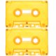 thumbnail image 1 of Estuche de almacenamiento para casetes de 2 piezas: Estuche retro de plástico transparente para casetes de audio vírgenes y pequeños artículos multimedia., 1 of 7