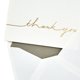 thumbnail image 3 of Tarjetas de Agradecimiento Hallmark Signature Doradas, Letra Dorada (10 Tarjetas con Sobres), 3 of 5