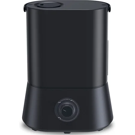 

Humidifiers for Large Room 4L Quiet Cool Mist humidifiers 26dB Ultrasonic Humidifiers for Bedroom Plant 95mm Water Inlet Adjustable Mist Auto Shut-Off Easy to Clean 12-50H Humidifying